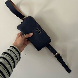 Kate Spade Saffiano Leather Zip Top Belt Bag (L/XL)